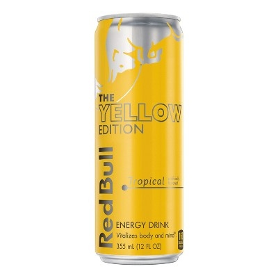 Red Bull Yellow Edition – Fruits Tropicaux